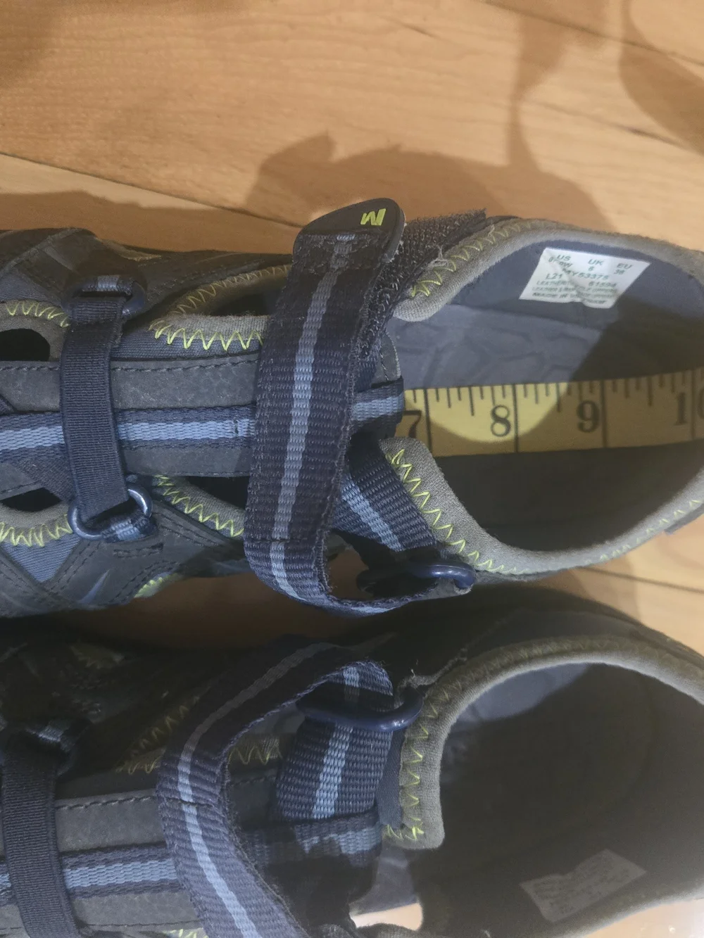 Merrell Hydro Hiker Sandals Kid 7 Or Womens 8.5